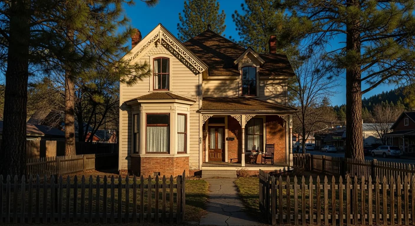 Victorian home in Nevada City — we buy historic homes in any condition