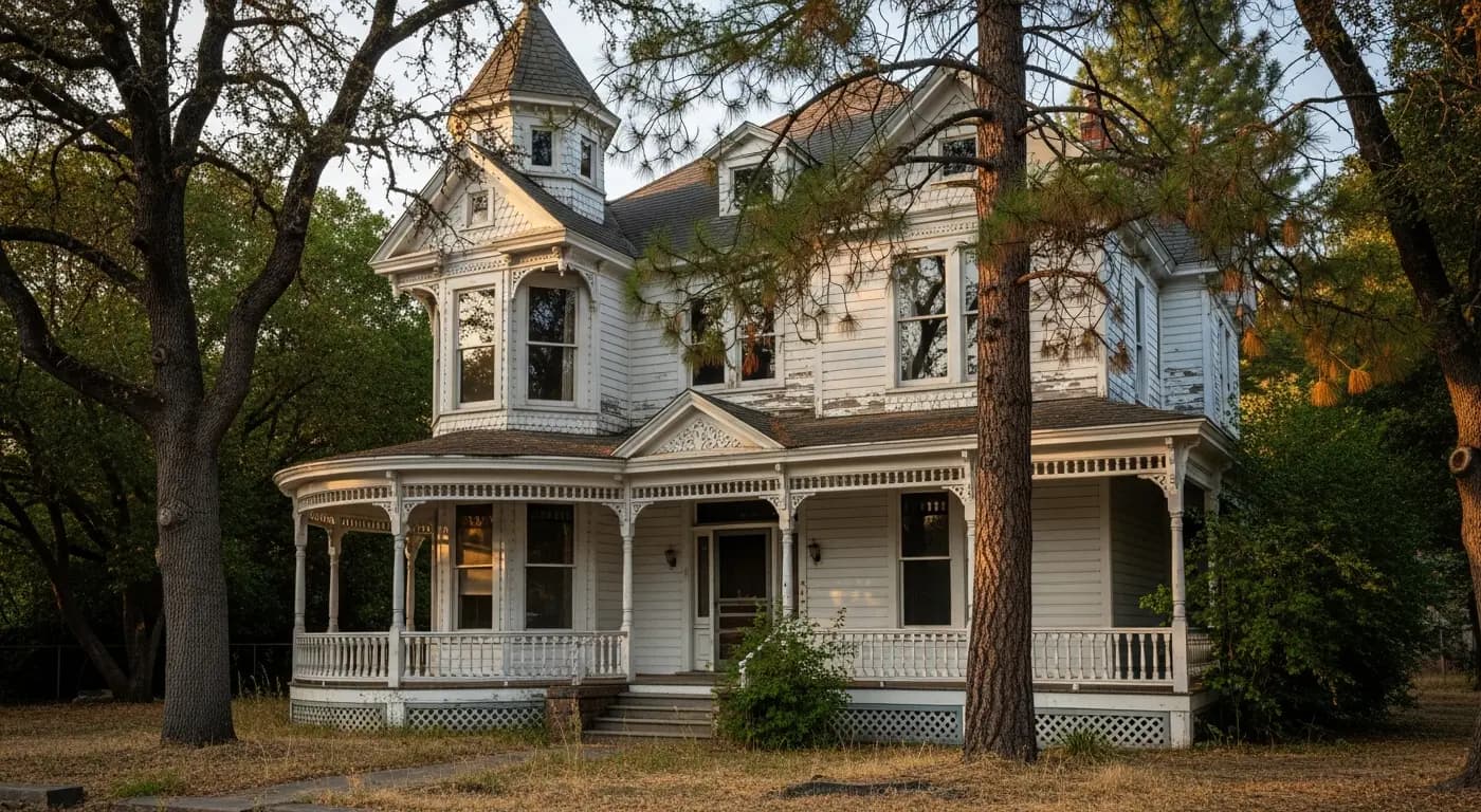 Victorian-era home in Grass Valley California needing restoration — we buy historic homes as-is for cash