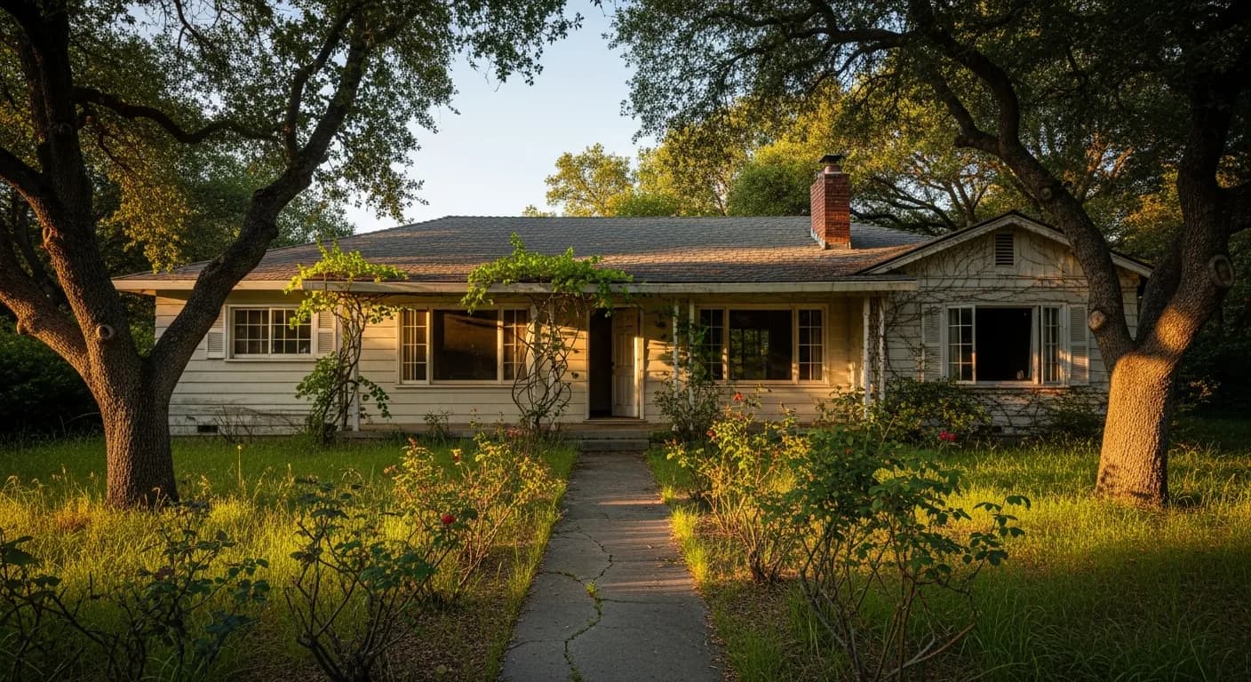 Older Auburn CA home with character — Sierra Property Buyers buys houses as-is
