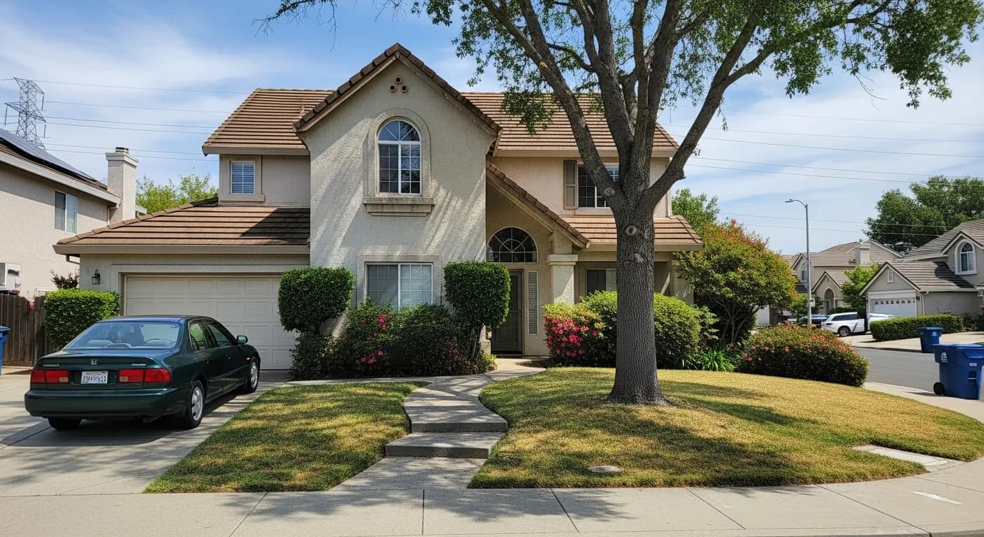 Dated 1990s Roseville home — we buy houses needing updates in Roseville