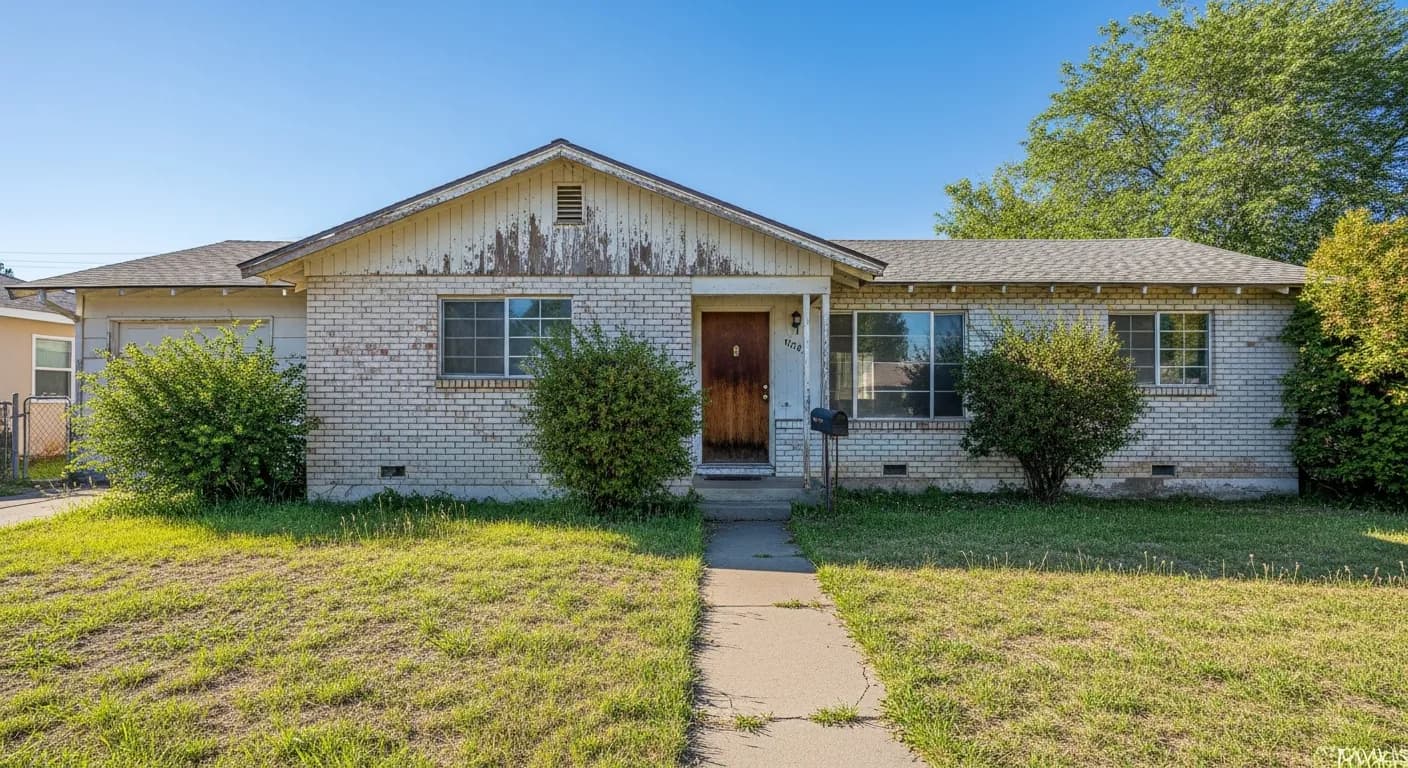 Older single-story home in Yuba City needing updates — Sierra Property Buyers buys in any condition