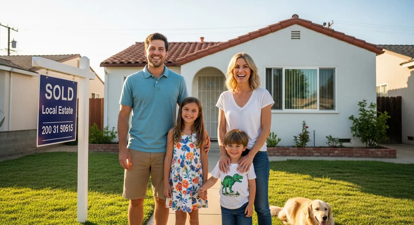 Happy Elk Grove family after selling their home quickly